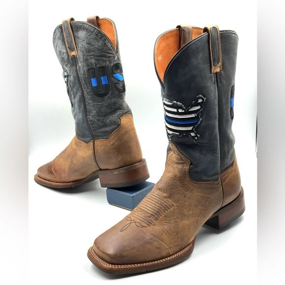 Dan Post Thin Blue Line USA Boot - Picture 7 of 12